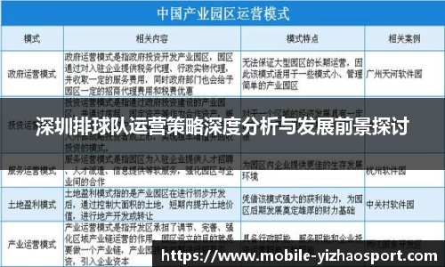 深圳排球队运营策略深度分析与发展前景探讨